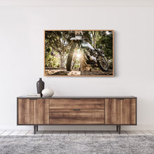 Load image into Gallery viewer, Motocicleta vieja