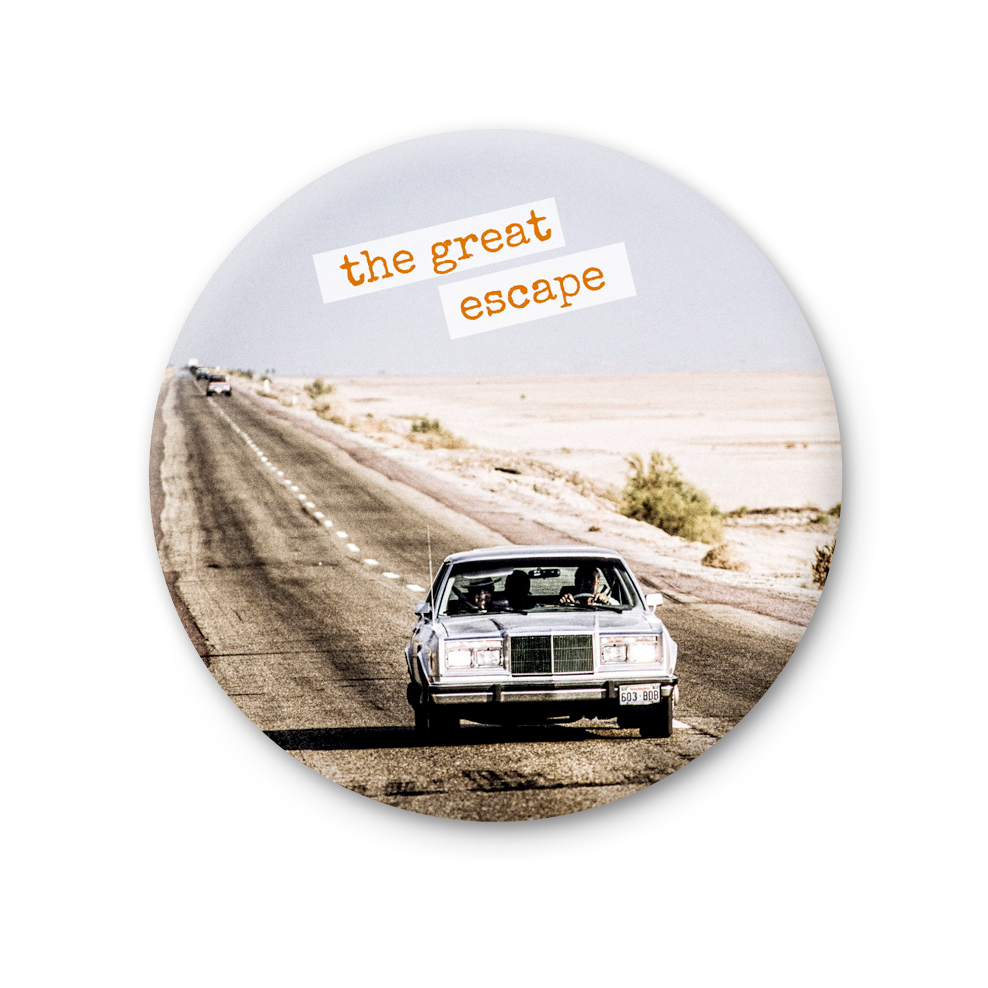 Round Magnet - The great escape - Baja California Gallery