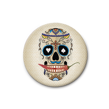 Load image into Gallery viewer, Mexican Skull Pin - Beige
