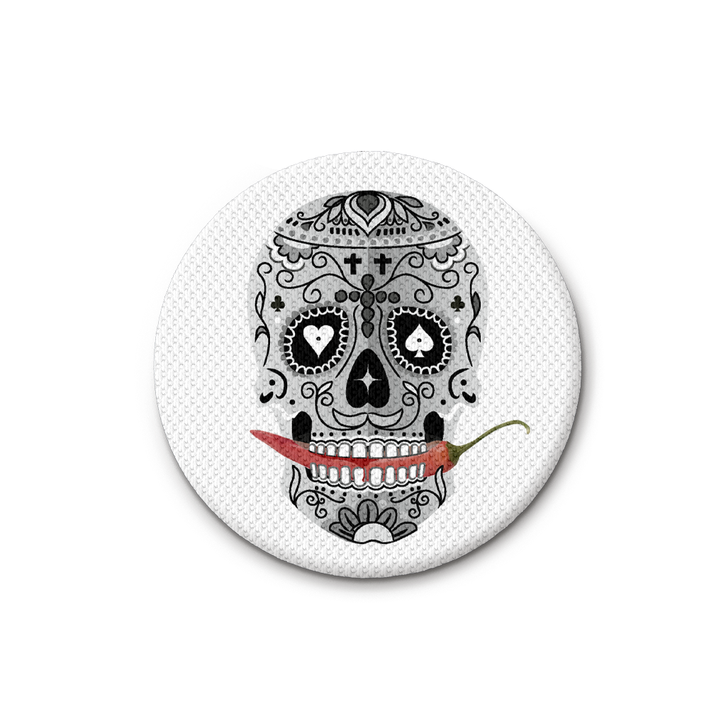 Mexican Skull White