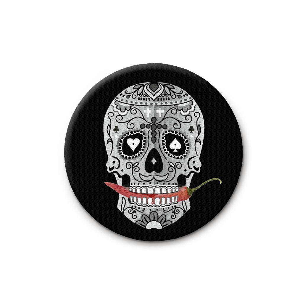 Calavera Mexicana Negra