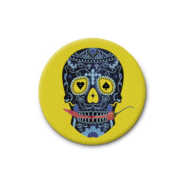 Mexican Skull - Yellow