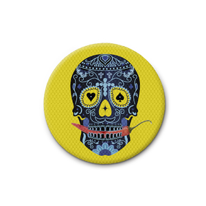 Calavera Mexicana Amarilla