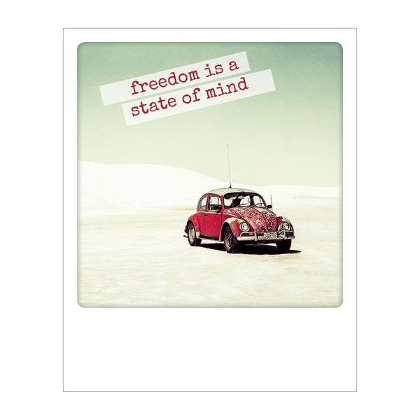 Postal - La libertad es un estado de ánimo