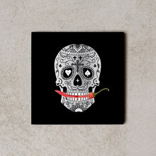Load image into Gallery viewer, MiniWall -  Mexican Skull Black