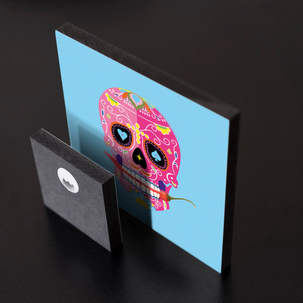 MiniWall - Calavera Mexicana Azul