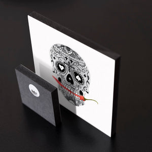 MiniWall -  Mexican Skull White