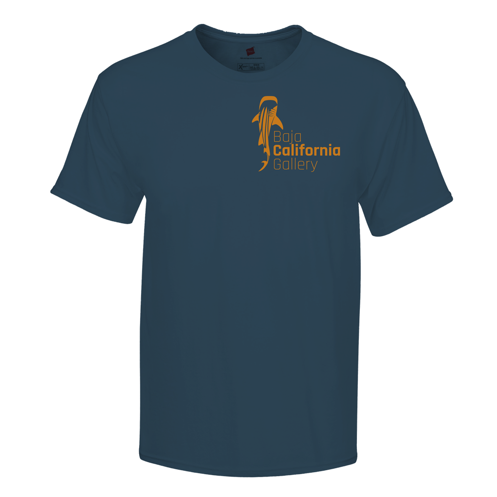 Camiseta Hombre - Baja California Gallery, Naranja